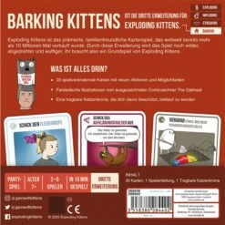 Asmodee Exploding Kittens - Barking Kittens, Kartenspiel -Spiel Welt Verkauf Asmodee Exploding Kittens Barking Kittens Kartenspiel@@1727262 2