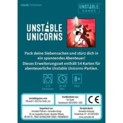 Asmodee Unstable Unicorns - Abenteuer Erweiterungsset, Kartenspiel -Spiel Welt Verkauf Asmodee Unstable Unicorns Abenteuer Erweiterungsset Kartenspiel@@1902364 3