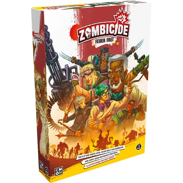 Asmodee Zombicide: Feuer Frei, Brettspiel 1 Asmodee Zombicide: Feuer Frei, Brettspiel