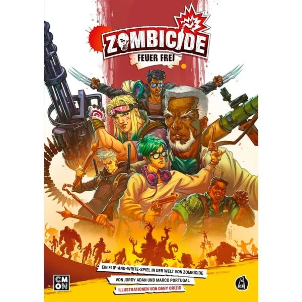 Asmodee Zombicide: Feuer Frei, Brettspiel 3 Asmodee Zombicide: Feuer Frei, Brettspiel – Bild 3