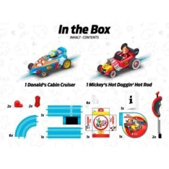 Carrera FIRST Mickey's Fun Race 20063045, Rennbahn -Spiel Welt Verkauf Carrera FIRST Mickey s Fun Race 20063045 Rennbahn@@100025188 5