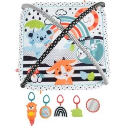 Fisher Price Fisher-Price Tierfreunde Kontrast-Spieldecke, Spielbogen/Decke -Spiel Welt Verkauf Fisher Price Tierfreunde Kontrast Spieldecke Spielbogen Decke@@1835938 3