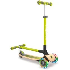 GLOBBER Primo Foldable Lights Mit Holzdeck, Scooter 15 GLOBBER Primo Foldable Lights Mit Holzdeck, Scooter -Spiel Welt Verkauf GLOBBER Primo Foldable Lights mit Holzdeck Scooter@@1700186 7