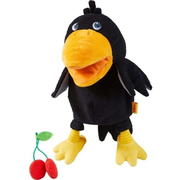 HABA Handpuppe Rabe Theo, Spielfigur 1 HABA Handpuppe Rabe Theo, Spielfigur