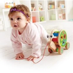 Hape Nachzieh-Schnecke, Geschicklichkeitsspiel -Spiel Welt Verkauf Hape Nachzieh Schnecke Geschicklichkeitsspiel@@1ss9hb02 4