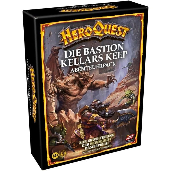 Hasbro Avalon Hill HeroQuest - Die Bastion Kellars Keep, Brettspiel 1 Hasbro Avalon Hill HeroQuest - Die Bastion Kellars Keep, Brettspiel