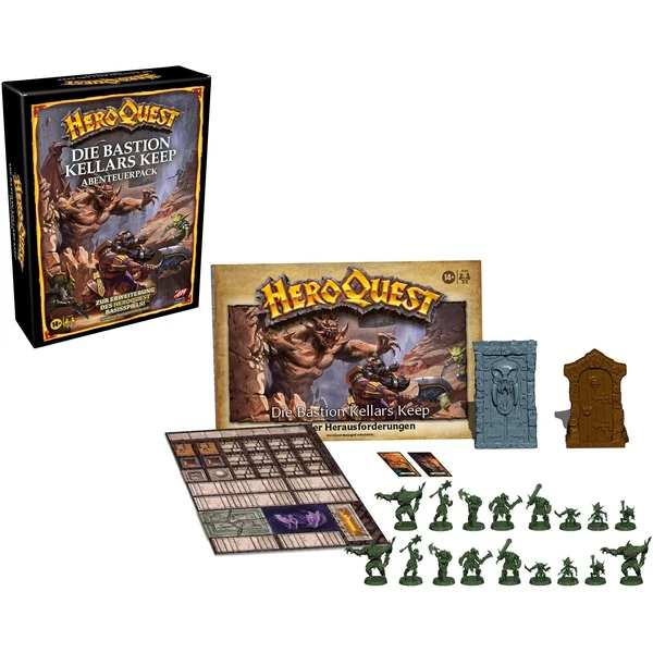 Hasbro Avalon Hill HeroQuest - Die Bastion Kellars Keep, Brettspiel 4 Hasbro Avalon Hill HeroQuest - Die Bastion Kellars Keep, Brettspiel – Bild 4