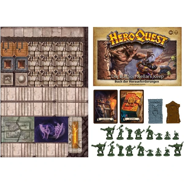 Hasbro Avalon Hill HeroQuest - Die Bastion Kellars Keep, Brettspiel 6 Hasbro Avalon Hill HeroQuest - Die Bastion Kellars Keep, Brettspiel – Bild 6