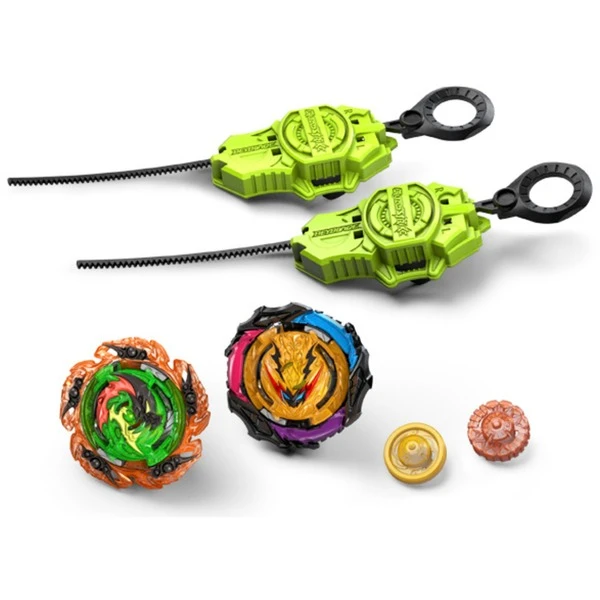 Hasbro Beyblade Burst QuadStrike Light Ignite Battle Set, Geschicklichkeitsspiel 2 Hasbro Beyblade Burst QuadStrike Light Ignite Battle Set, Geschicklichkeitsspiel – Bild 2
