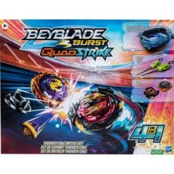 Hasbro Beyblade Burst QuadStrike Thunder Edge Battle Set, Geschicklichkeitsspiel -Spiel Welt Verkauf Hasbro Beyblade Burst QuadStrike Thunder Edge Battle Set Geschicklichkeitsspiel@@1894128 2