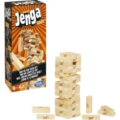 Hasbro Jenga Classic, Geschicklichkeitsspiel -Spiel Welt Verkauf Hasbro Jenga Classic Geschicklichkeitsspiel@@1sgha01x 2