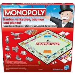 Hasbro Monopoly Classic, Brettspiel -Spiel Welt Verkauf Hasbro Monopoly Classic Brettspiel@@1807326 10