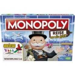 Hasbro Monopoly Reise Um Die Welt, Brettspiel -Spiel Welt Verkauf Hasbro Monopoly Reise um die Welt Brettspiel@@1858540 2