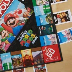 Hasbro Monopoly Super Mario Film Edition, Brettspiel -Spiel Welt Verkauf Hasbro Monopoly Super Mario Film Edition Brettspiel@@1893998 10