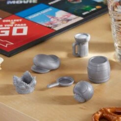 Hasbro Monopoly Super Mario Film Edition, Brettspiel -Spiel Welt Verkauf Hasbro Monopoly Super Mario Film Edition Brettspiel@@1893998 14