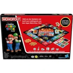 Hasbro Monopoly Super Mario Film Edition, Brettspiel -Spiel Welt Verkauf Hasbro Monopoly Super Mario Film Edition Brettspiel@@1893998 6