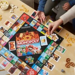 Hasbro Monopoly Super Mario Film Edition, Brettspiel -Spiel Welt Verkauf Hasbro Monopoly Super Mario Film Edition Brettspiel@@1893998 8