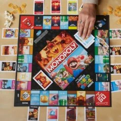 Hasbro Monopoly Super Mario Film Edition, Brettspiel -Spiel Welt Verkauf Hasbro Monopoly Super Mario Film Edition Brettspiel@@1893998 9