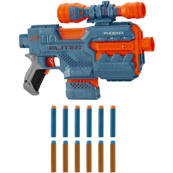 Hasbro Nerf Elite 2.0 Phoenix CS-6, Nerf Gun 1 Hasbro Nerf Elite 2.0 Phoenix CS-6, Nerf Gun