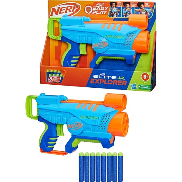 Hasbro Nerf Elite Junior Explorer, Nerf Gun 1 Hasbro Nerf Elite Junior Explorer, Nerf Gun