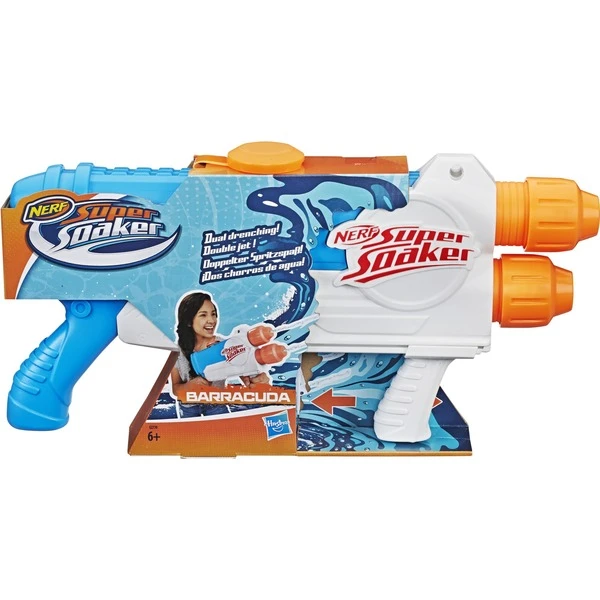 Hasbro Nerf Super Soaker Barracuda, Wasserpistole 2 Hasbro Nerf Super Soaker Barracuda, Wasserpistole – Bild 2