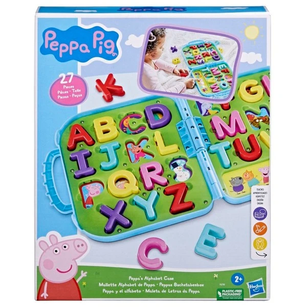 Hasbro Peppa Wutz Peppas Buchstabenbox, Lernspielzeug 3 Hasbro Peppa Wutz Peppas Buchstabenbox, Lernspielzeug – Bild 3