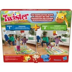 Hasbro Twister Junior, Geschicklichkeitsspiel -Spiel Welt Verkauf Hasbro Twister Junior Geschicklichkeitsspiel@@1893990 4