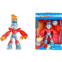 Jada Toys Mega Man - Fire Man, Spielfigur