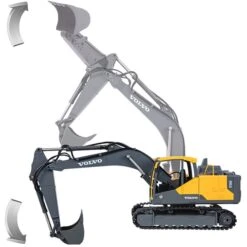 Jamara Bagger Volvo EC160E Metal, RC -Spiel Welt Verkauf Jamara Bagger Volvo EC160E Metal RC@@1829106 9
