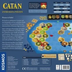 KOSMOS CATAN - Entdecker & Piraten, Brettspiel -Spiel Welt Verkauf KOSMOS CATAN Entdecker Piraten Brettspiel@@1877929 2