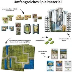 KOSMOS Cities Skylines, Brettspiel -Spiel Welt Verkauf KOSMOS Cities Skylines Brettspiel@@1sgob02t 2