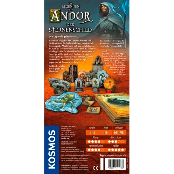 KOSMOS Die Legenden Von Andor - Der Sternenschild, Brettspiel 3 KOSMOS Die Legenden Von Andor - Der Sternenschild, Brettspiel – Bild 3