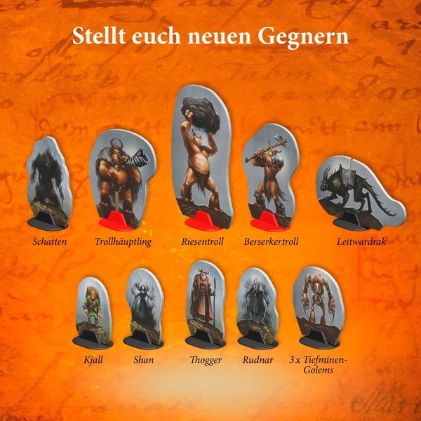 KOSMOS Die Legenden Von Andor - Die Verschollenen Legenden "Düstere Zeiten", Brettspiel – Bild 3