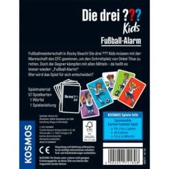 KOSMOS Die Drei ??? Kids - Fußball-Alarm, Kartenspiel 7 KOSMOS Die Drei ??? Kids - Fußball-Alarm, Kartenspiel -Spiel Welt Verkauf KOSMOS Die drei Kids Fu ball Alarm Kartenspiel@@1903581 3