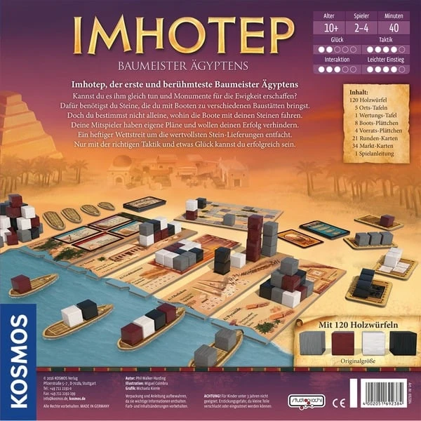 KOSMOS Imhotep, Brettspiel 3 KOSMOS Imhotep, Brettspiel – Bild 3