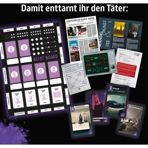 KOSMOS Masters Of Crime - Stillleben, Brettspiel 5 KOSMOS Masters Of Crime - Stillleben, Brettspiel – Bild 5