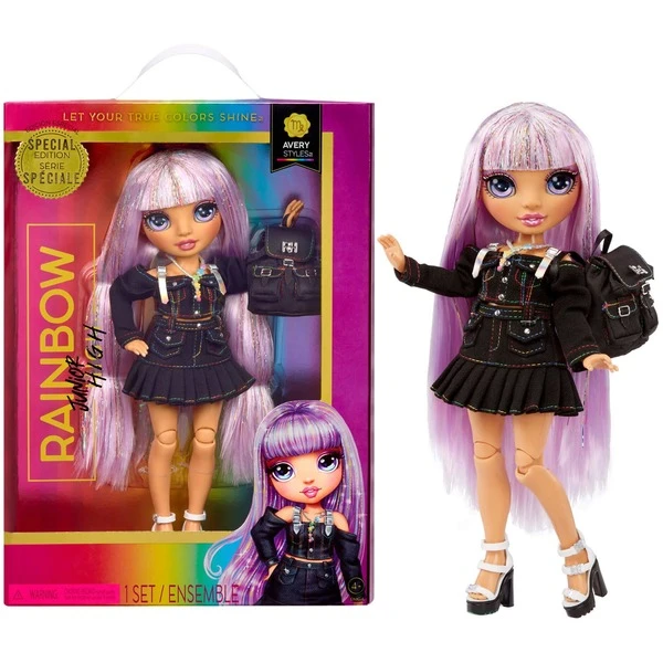 MGA Entertainment Rainbow High Junior High Special Edition - Avery Styles, Puppe