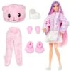 Mattel Barbie Cutie Reveal Cozy Cute Serie - Teddybär, Puppe