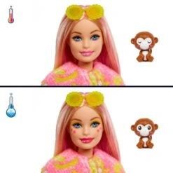 Mattel Barbie Cutie Reveal Dschungel Serie - Äffchen, Puppe -Spiel Welt Verkauf Mattel Barbie Cutie Reveal Dschungel Serie ffchen Puppe@@100024228 4