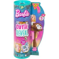 Mattel Barbie Cutie Reveal Dschungel Serie - Äffchen, Puppe -Spiel Welt Verkauf Mattel Barbie Cutie Reveal Dschungel Serie ffchen Puppe@@100024228 5
