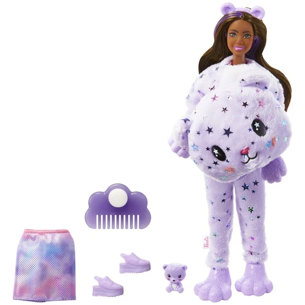 Mattel Barbie Cutie Reveal Traumland Fantasie Puppe Teddy Und 10 Überraschungen 1 Mattel Barbie Cutie Reveal Traumland Fantasie Puppe Teddy Und 10 Überraschungen
