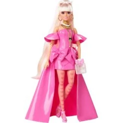 Mattel Barbie Extra Fancy Puppe Im Pinken Kleid -Spiel Welt Verkauf Mattel Barbie Extra Fancy Puppe im pinken Kleid@@1846570 2