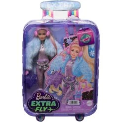 Mattel Barbie Extra Fly - Barbie-Puppe Mit Winterkleidung -Spiel Welt Verkauf Mattel Barbie Extra Fly Barbie Puppe mit Winterkleidung@@1919231 2