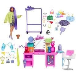 Spiel Welt Verkauf -Spiel Welt Verkauf Mattel Barbie Extra Spielset mit Puppe und Stylingtisch@@1758017 1