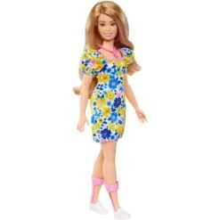 Mattel Barbie Fashionistas-Puppe Mit Down-Syndrom Im Blümchenkleid