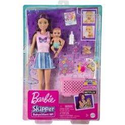 Mattel Barbie Skipper Babysitters Inc. Sleepy Baby Skipper, Puppe -Spiel Welt Verkauf Mattel Barbie Skipper Babysitters Inc Sleepy Baby Skipper Puppe@@1888850 4