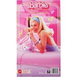 Mattel Barbie The Movie - Margot Robbie Als Barbie: Puppe Im Goldenem Disco-Jumpsuit -Spiel Welt Verkauf Mattel Barbie The Movie Margot Robbie als Barbie Puppe im goldenem Disco Jumpsuit@@1918853 5