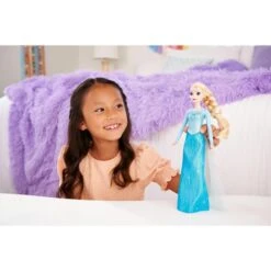 Mattel Disney Die Eiskönigin Singende Elsa-Puppe -Spiel Welt Verkauf Mattel Disney Die Eisk nigin singende Elsa Puppe@@1889868 5