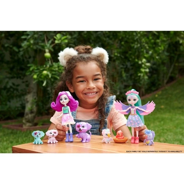 Mattel Enchantimals Filia Finch Familie, Puppe 7 Mattel Enchantimals Filia Finch Familie, Puppe – Bild 7