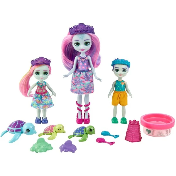 Mattel Enchantimals New Family Turtle Pack, Puppe 2 Mattel Enchantimals New Family Turtle Pack, Puppe – Bild 2